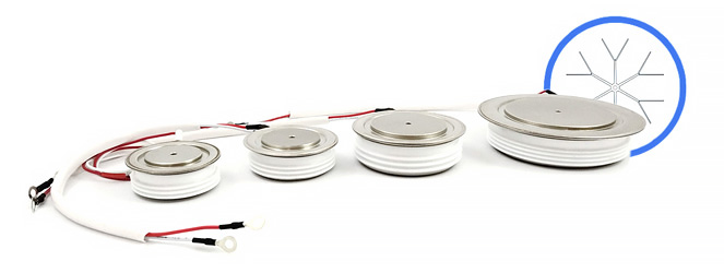 Chip tiristor de control de fase