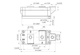 SCR Módulos tiristores MT3-595-18-A2 Módulos tiristores MT3-595-18-A2
