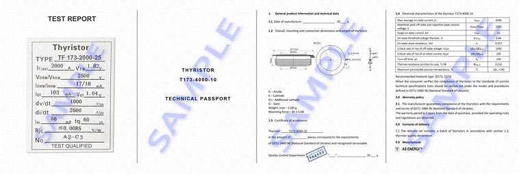 Informe de la prueba