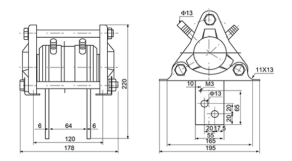 SS24 Dibujo del disipador térmico