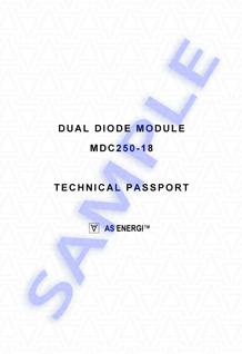 Pasaporte técnico