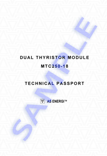 Pasaporte técnico