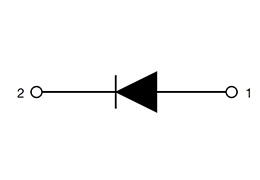 Diagrama de circuito de los módulos de diodos