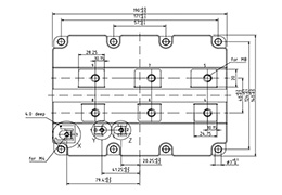 Módulo IGBT Paquete FD1600/1200R17HP4_B2