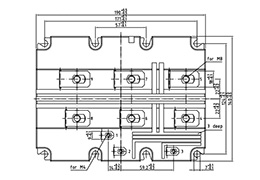 Módulo IGBT Paquete FZ600R65KE3