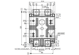 Módulo IGBT Paquete FF225R65T3E3