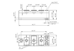 Módulo de diodo tiristor MT/D5-115-36-F