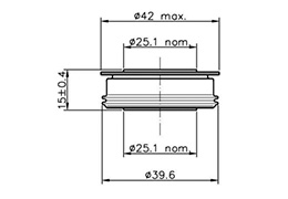 D75-1100-22 Dimensiones