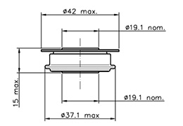 D63-400-22 Dimensiones