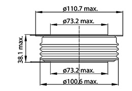 DB3-5000-30 Dimensiones