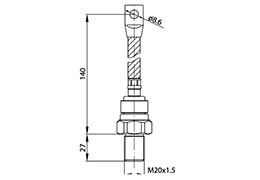 R61-150-22 Dimensions