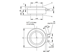Thyristor T649N Outline