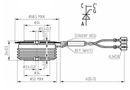TR 907F-620-22 Dimensiones