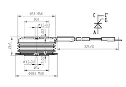 TG 907-800-45 Dimensions