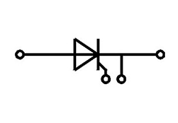 Esquema del módulo de tiristor Esquema de los módulos