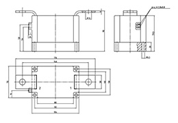 Módulo tiristor simple TZ630N24KOF