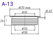Dimensiones del tiristor