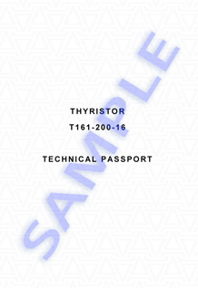 Pasaporte técnico